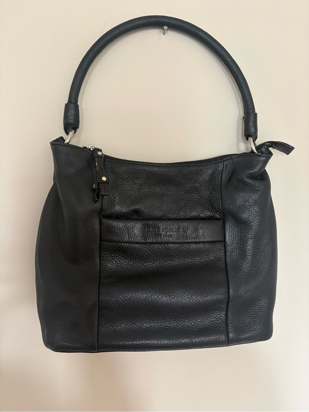 Vintage Rare Kate Spade Westbury Serena Black Leather Purse Bag authentic